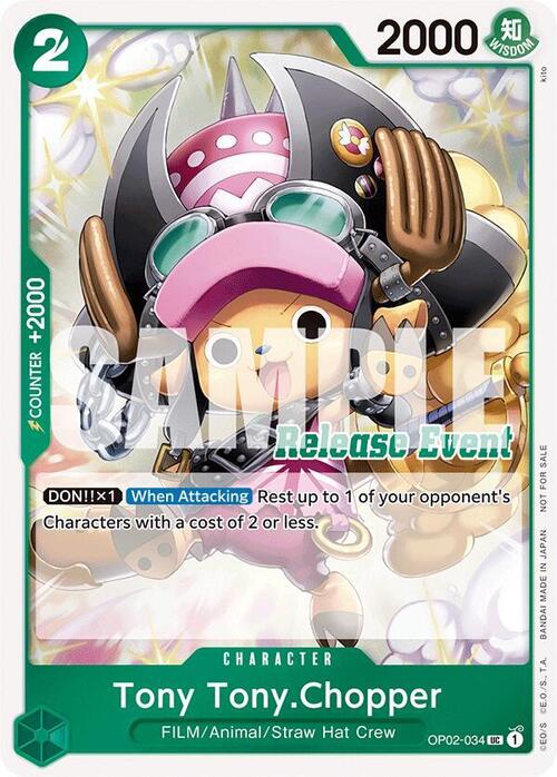 Tony Tony.Chopper Card Front