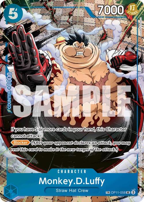 Monkey.D.Luffy Card Front