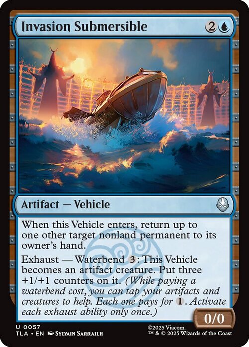 Invasion Submersible Card Front