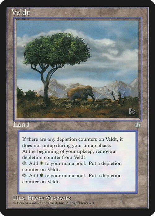 Veldt Card Front