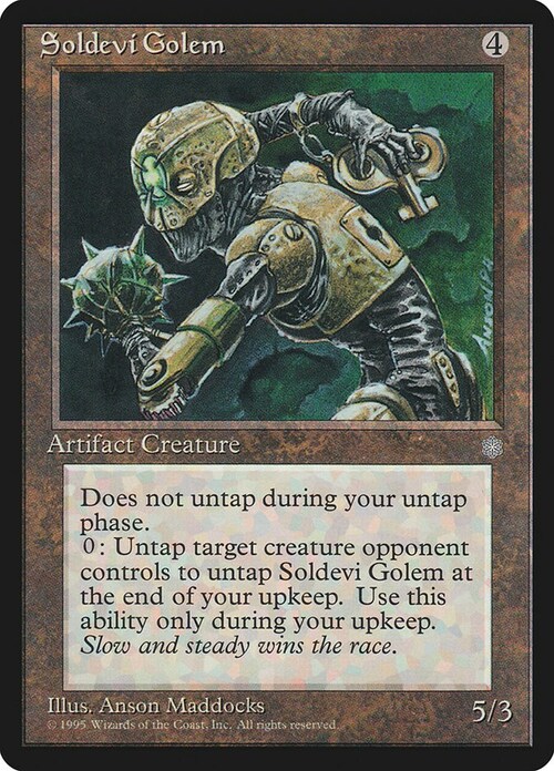 Soldevi Golem Card Front