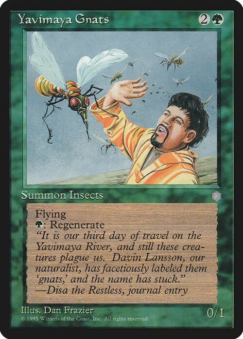 Yavimaya Gnats Card Front