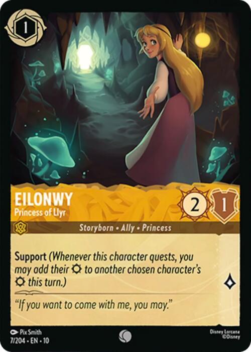 Eilonwy - Princess of Llyr Card Front