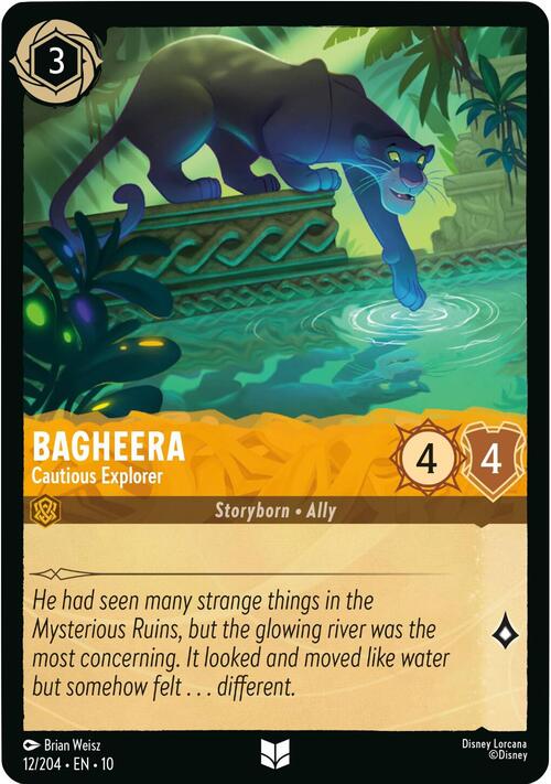 Bagheera - Cautious Explorer Card Front