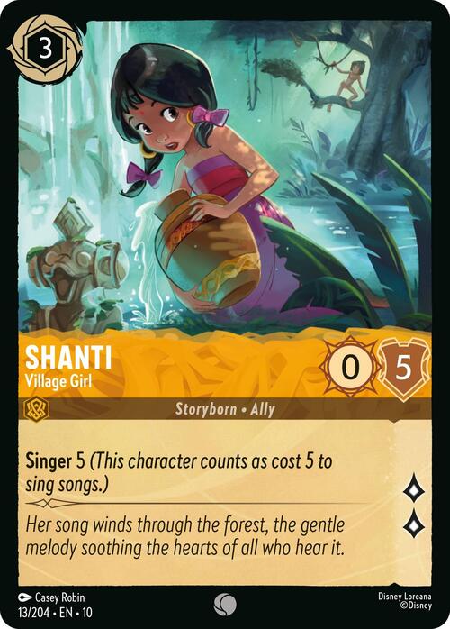 Shanti - Village Girl Card Front