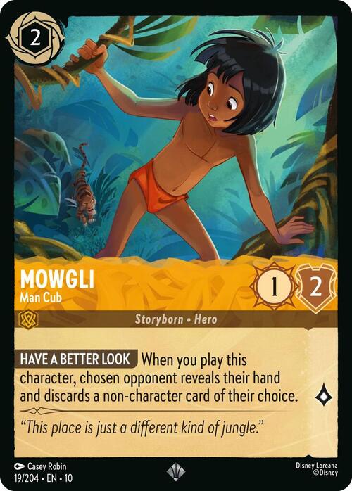 Mowgli - Man Cub Card Front