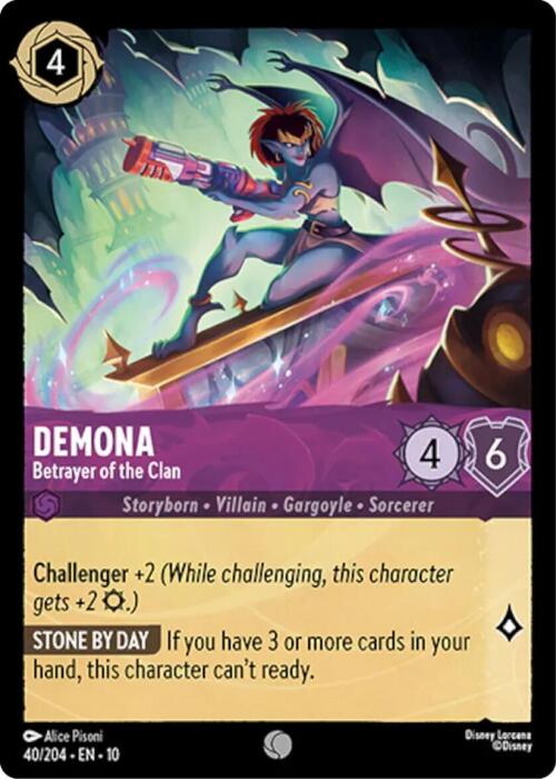 Demona - Betrayer of the Clan Card Front