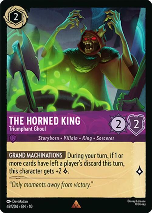 The Horned King - Triumphant Ghoul Card Front