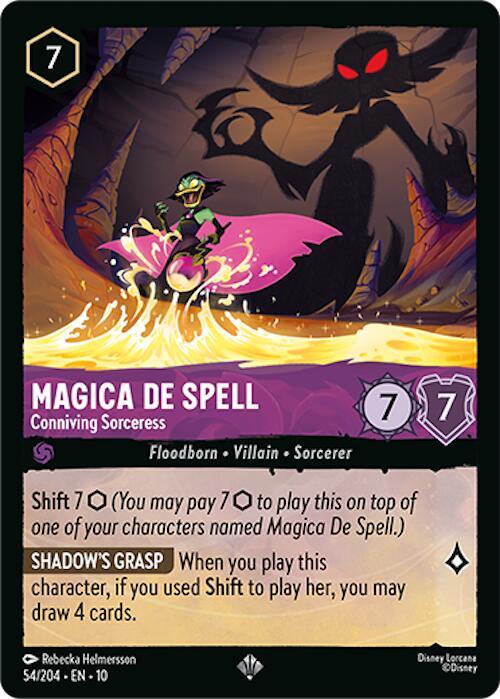 Magica De Spell - Conniving Sorceress Card Front