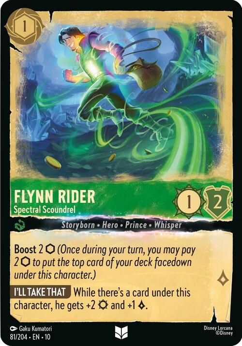 Flynn Rider - Spectral Scoundrel Card Front