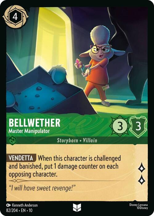 Bellwether - Master Manipulator Card Front