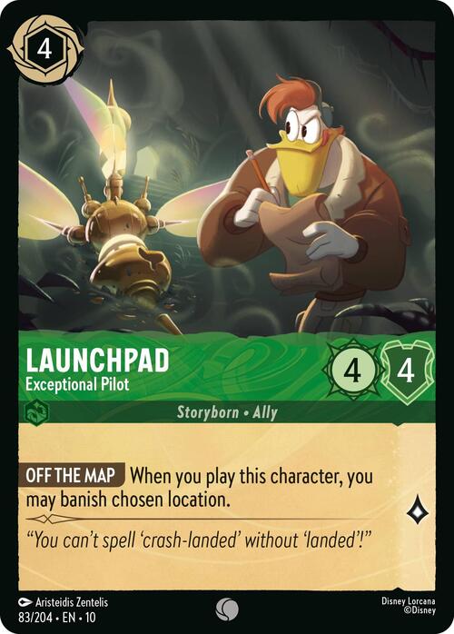 Launchpad - Exceptional Pilot Card Front