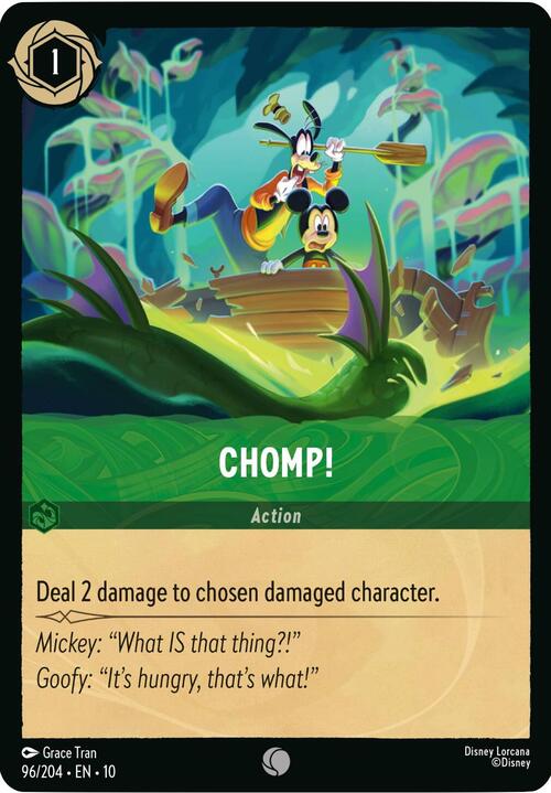 Chomp! Card Front