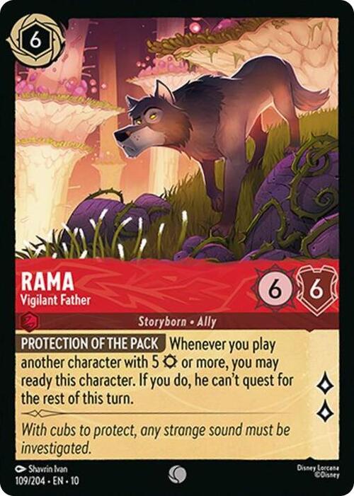 Rama - Vigilant Father Card Front