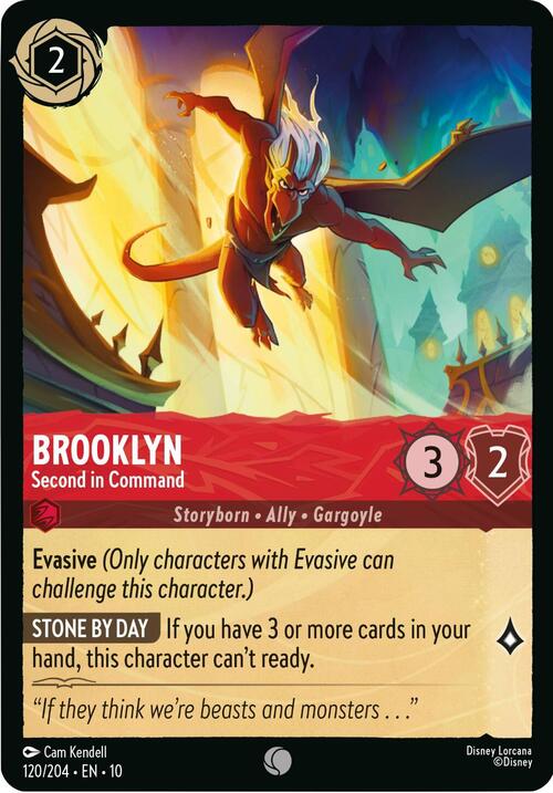 Brooklyn - Second in Command Card Front