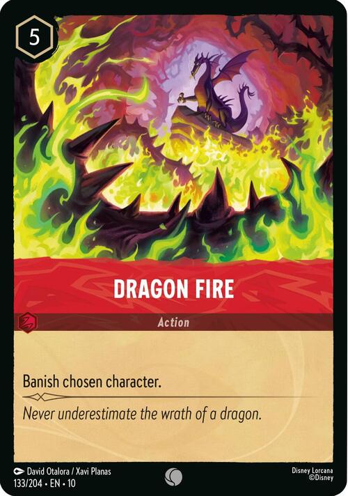 Dragon Fire Card Front