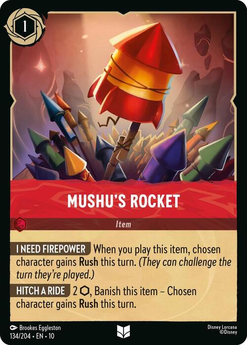 Mushus Rocket Card Front