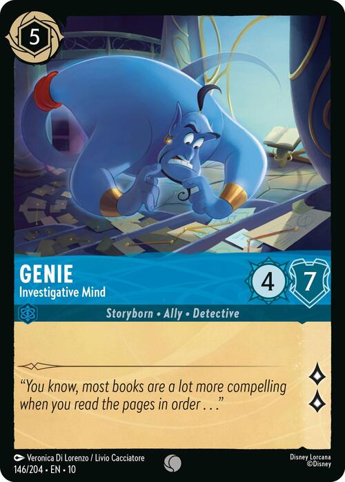 Genie - Investigative Mind Card Front