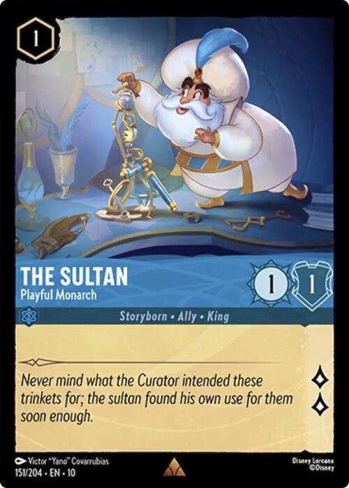 The Sultan - Playful Monarch Card Front