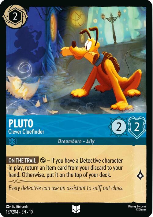 Pluto - Clever Cluefinder Card Front