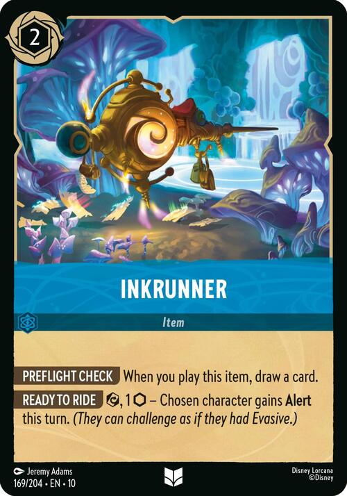 Inkrunner Card Front