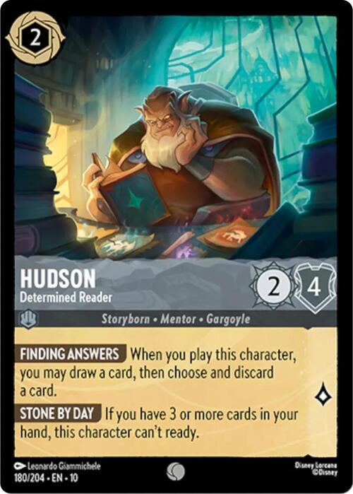 Hudson - Determined Reader Card Front