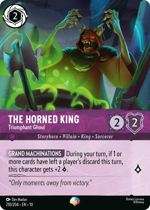 The Horned King - Triumphant Ghoul Card Front