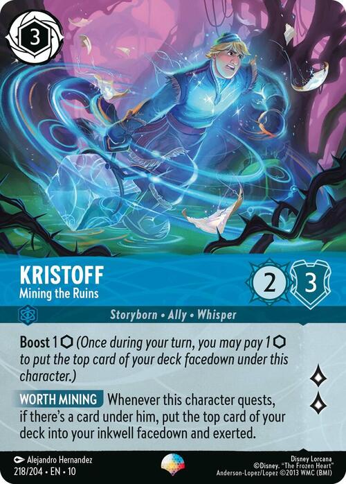 Kristoff - Mining the Ruins Card Front