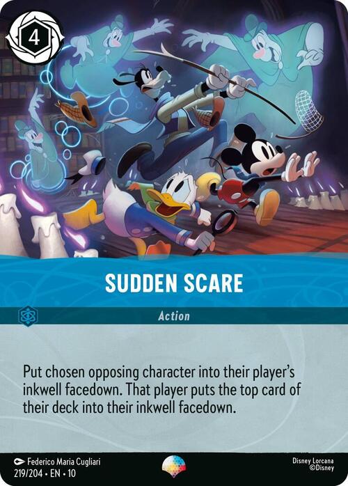 Sudden Scare Card Front