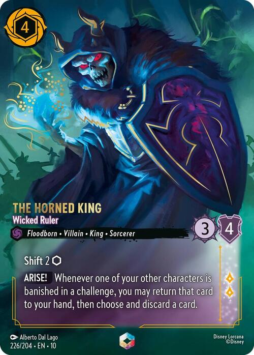 The Horned King - Wicked Ruler Card Front