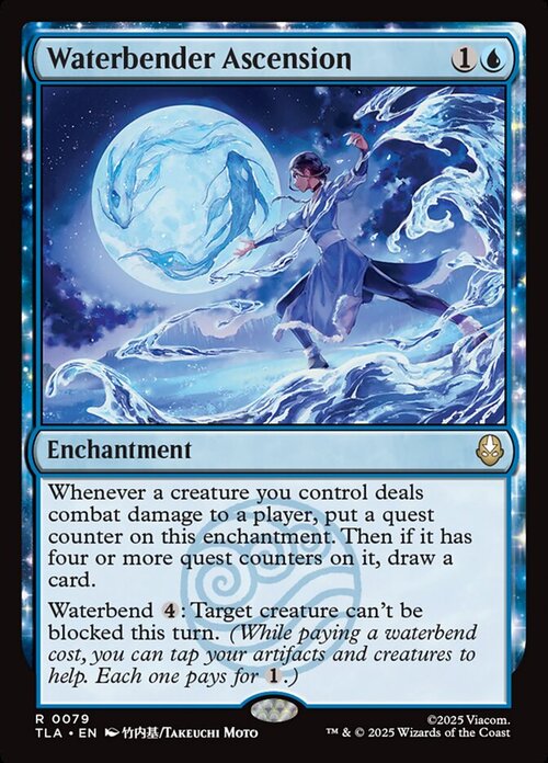 Waterbender Ascension Card Front