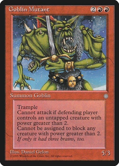 Goblin Mutant Card Front