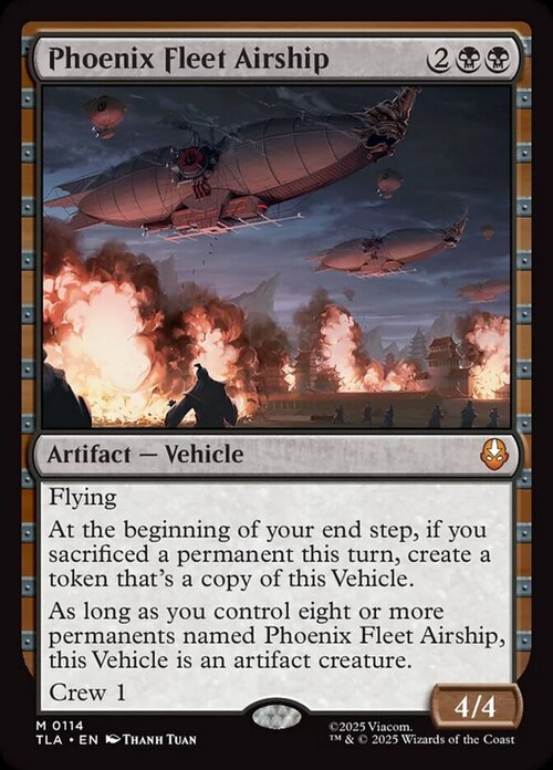 Phoenix Fleet Airship Card Front