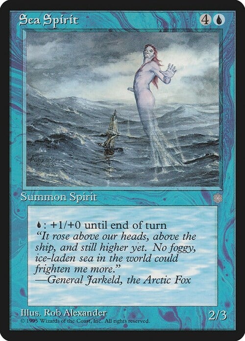 Sea Spirit Card Front