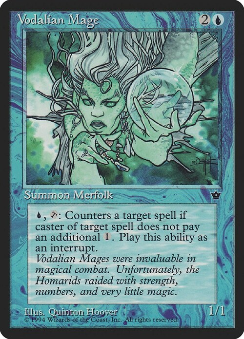 Vodalian Mage Card Front