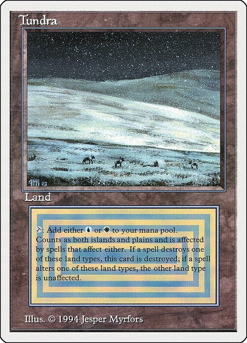 Tundra Card Front