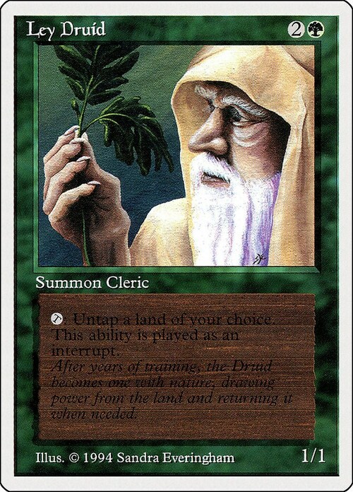 Ley Druid Card Front