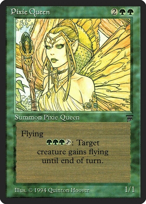 Pixie Queen Card Front