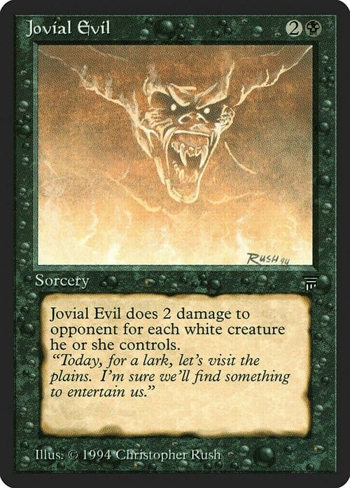 Jovial Evil Card Front