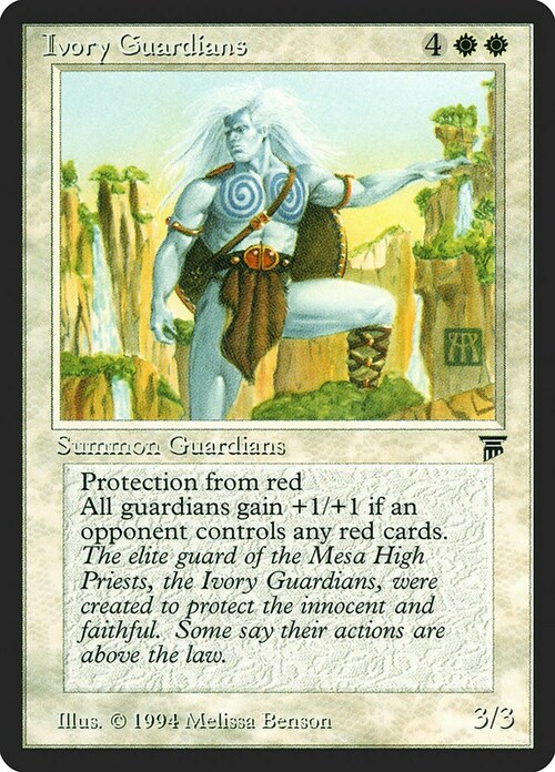 Ivory Guardians Card Front