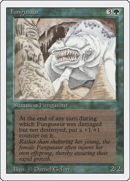 Fungusaur Card Front