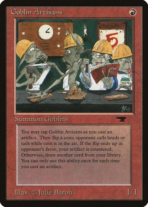 Goblin Artisans Card Front