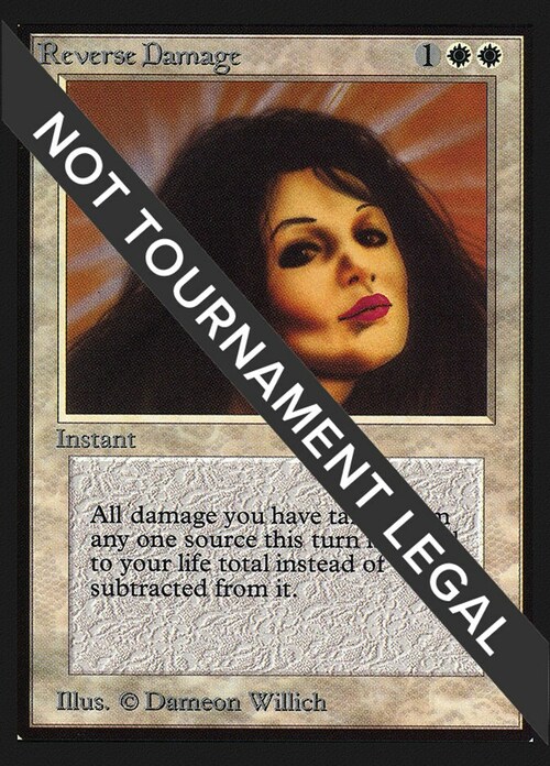 Reverse Damage Card Front