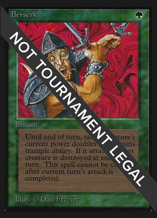 Berserk Card Front