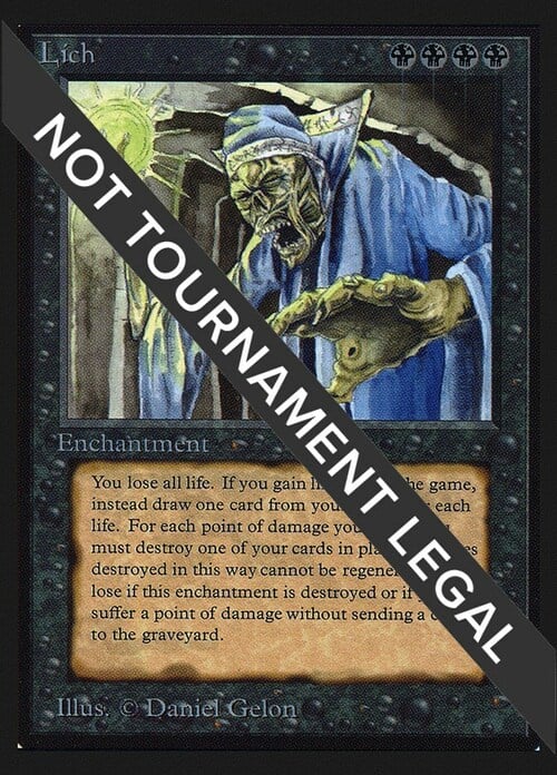 Lich Card Front