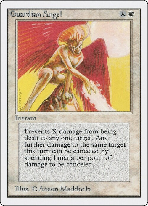 Guardian Angel Card Front