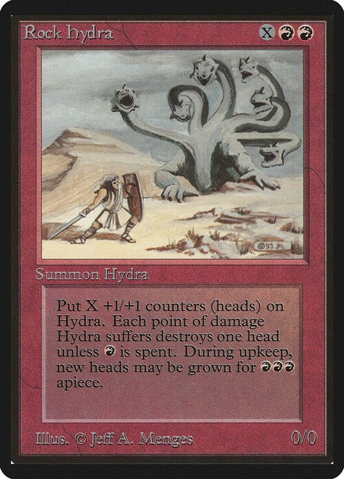 Rock Hydra Card Front