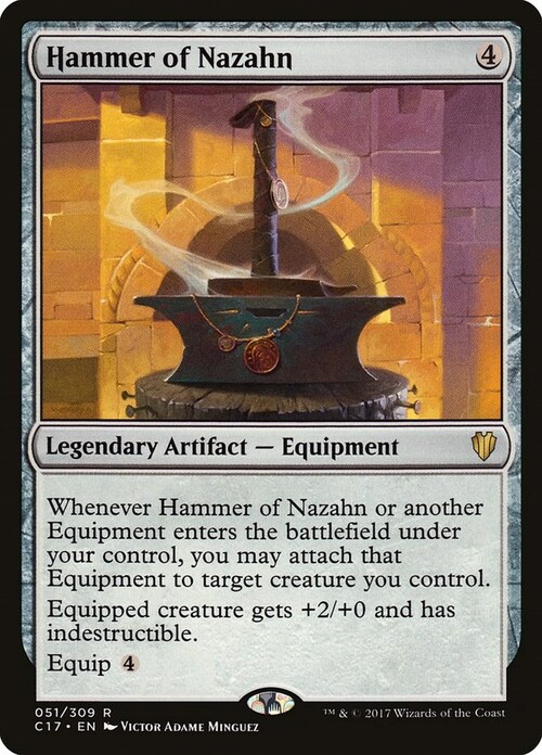 Hammer of Nazahn Card Front