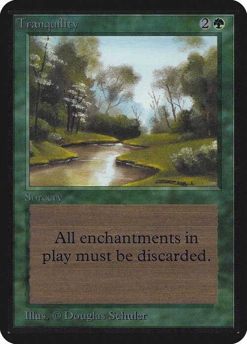 Tranquility Card Front