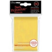 50 Ultra Pro Deck Protector Sleeves (Yellow)